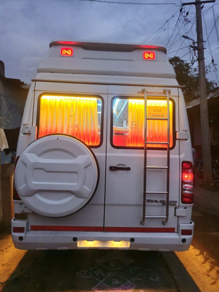 Tempo Traveller for Large Groups